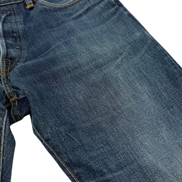 Ralph Lauren RRL Double RL Men's Slim Japanese Selvedge Denim Rigid Jeans 32x34 - Picture 15 of 16